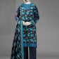 3-Piece Embroidered Khaddar Stitched