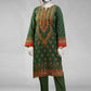 2-Piece Embroidered Khaddar Stitched