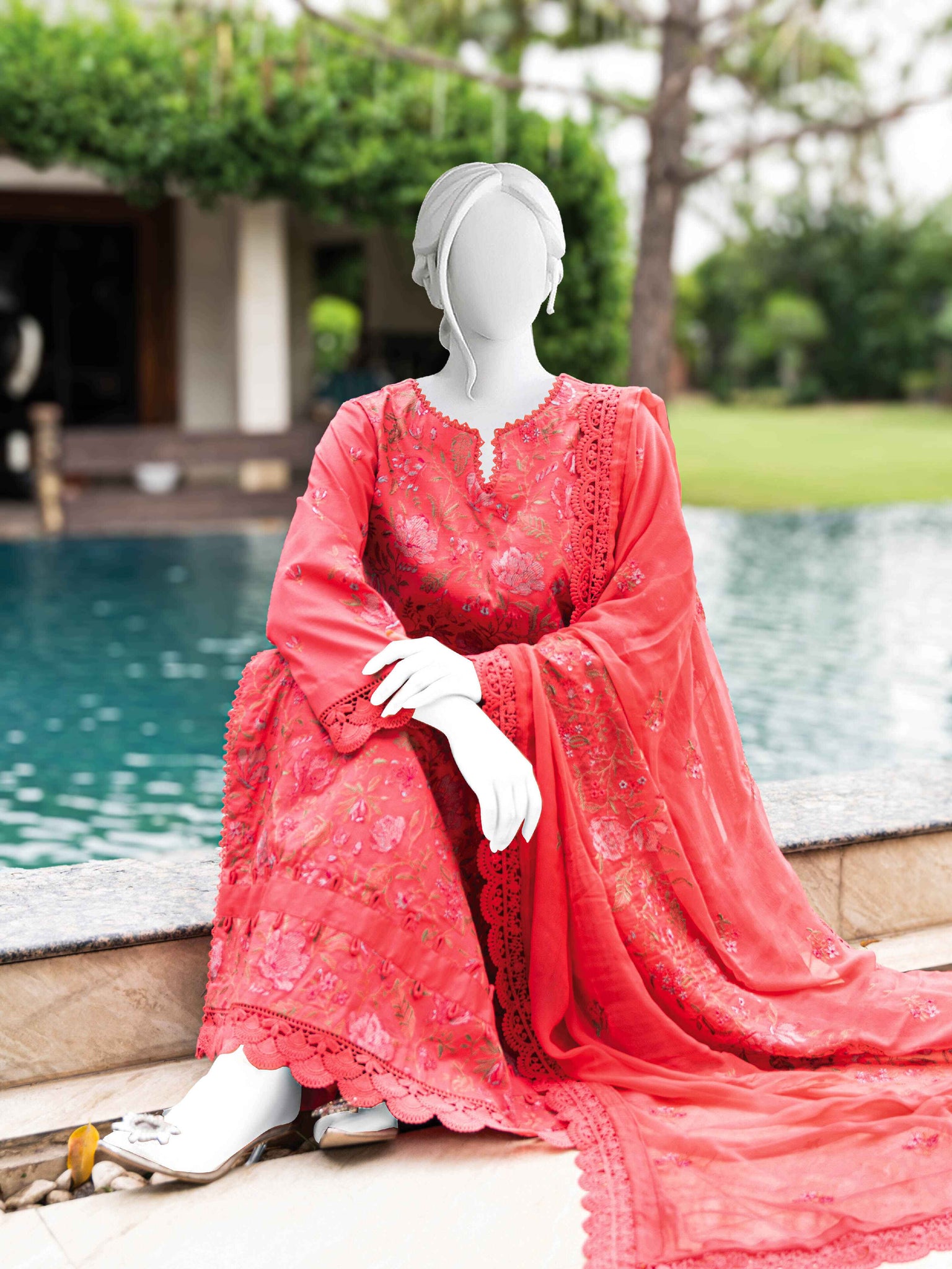 Embroidered Lawn