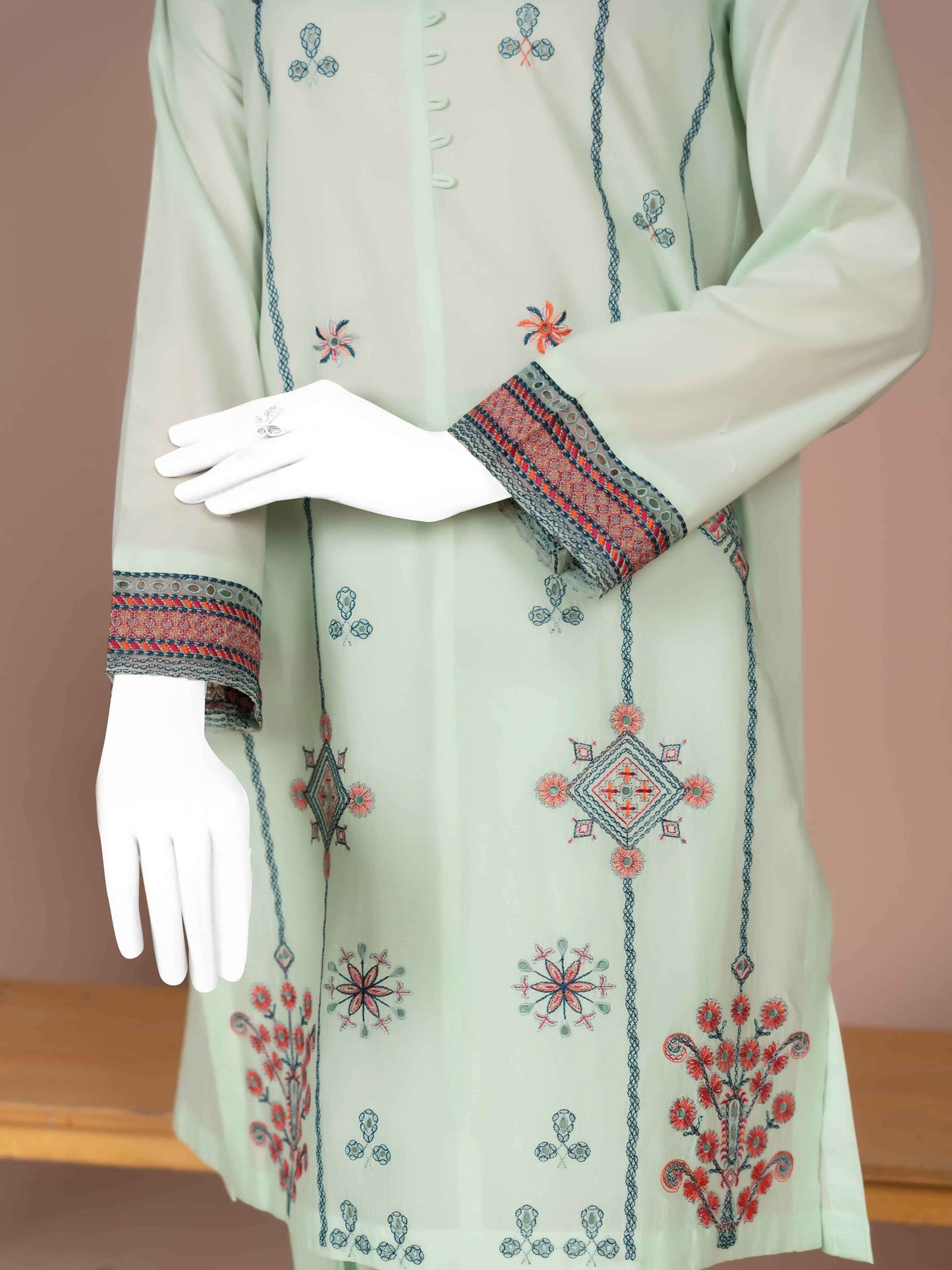 Embroidered Lawn 2PC Stitched