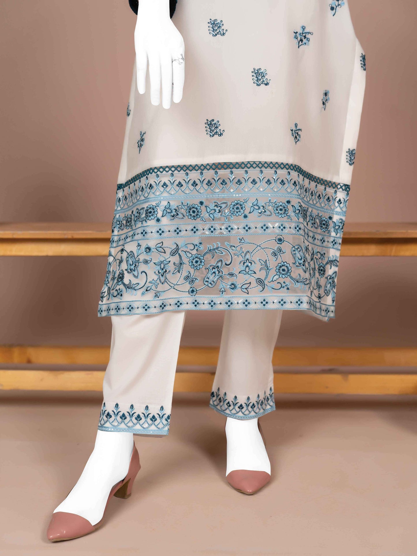 Embroidered Lawn 2PC Stitched