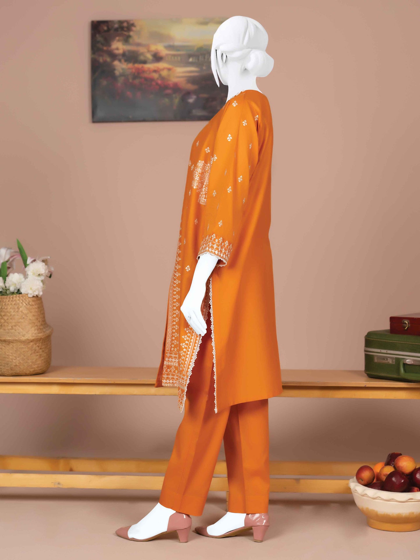 Embroidered Lawn 2PC Stitched