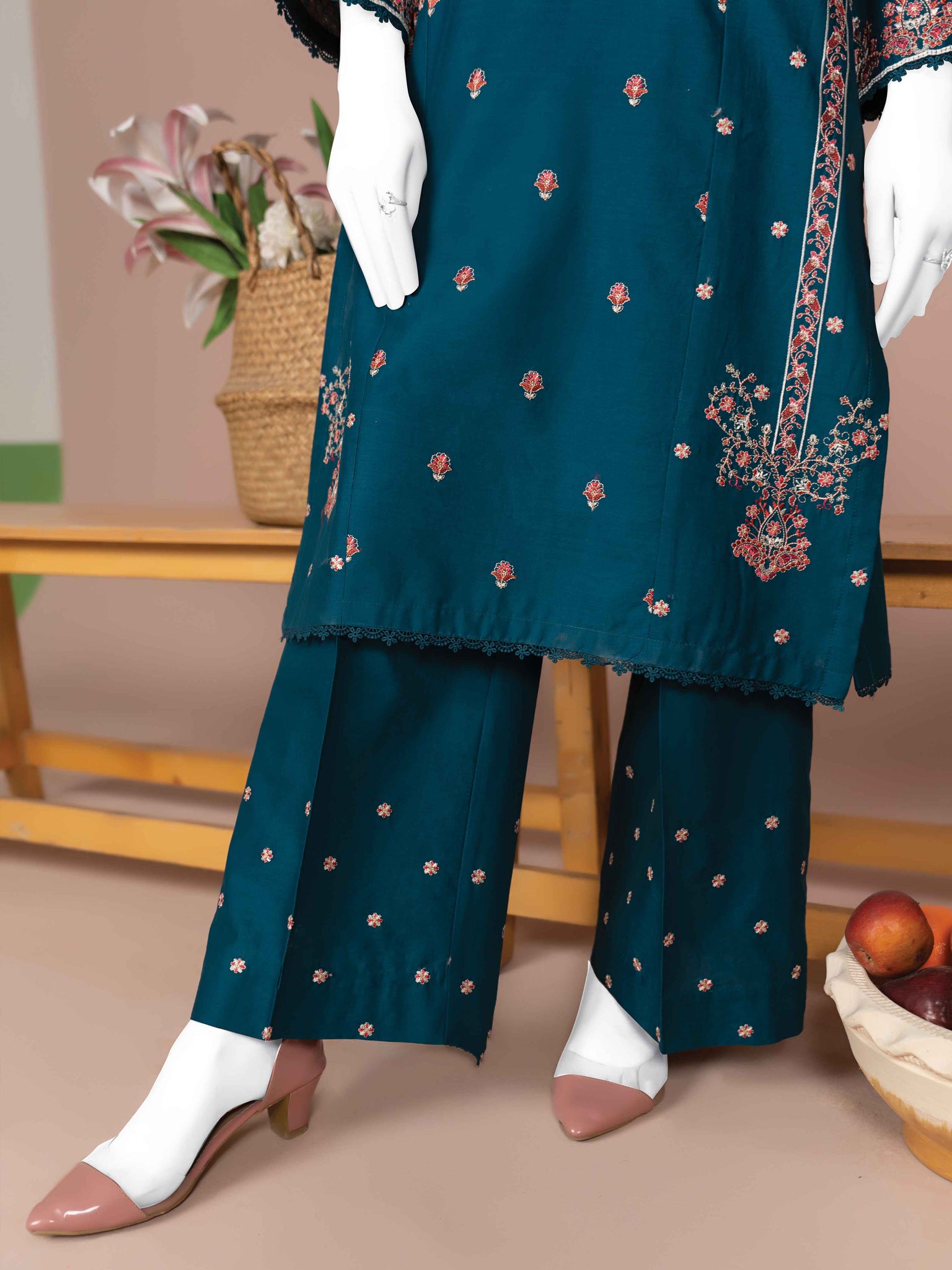 Embroidered Lawn 2PC Stitched