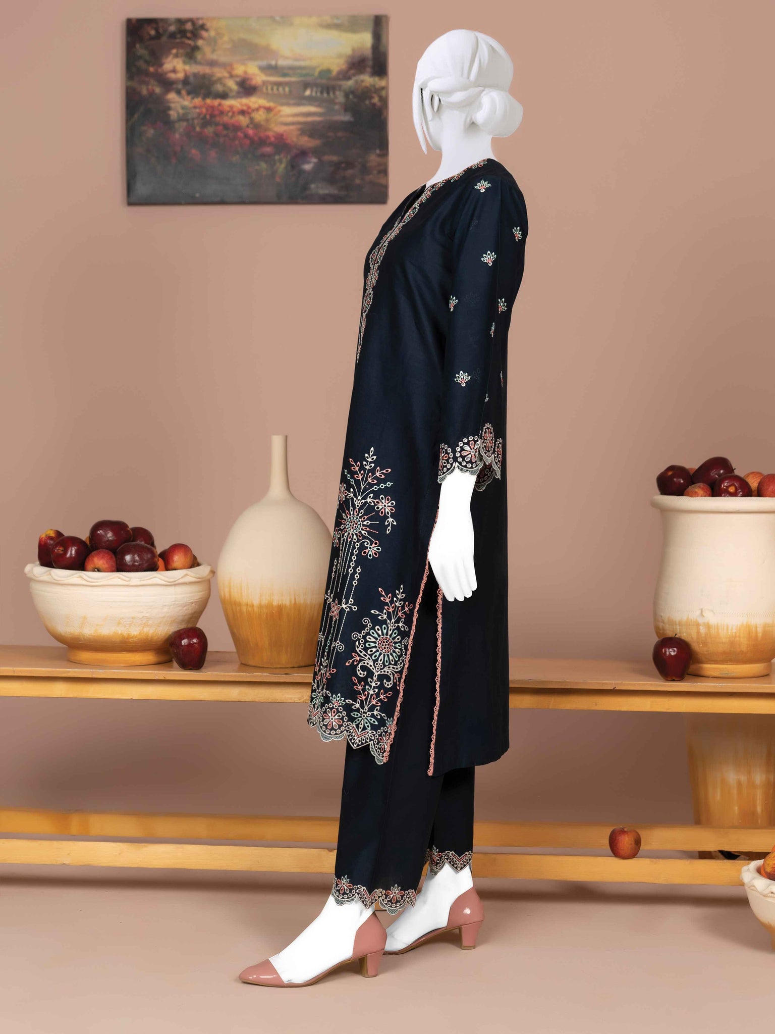 Embroidered Lawn 2PC Stitched