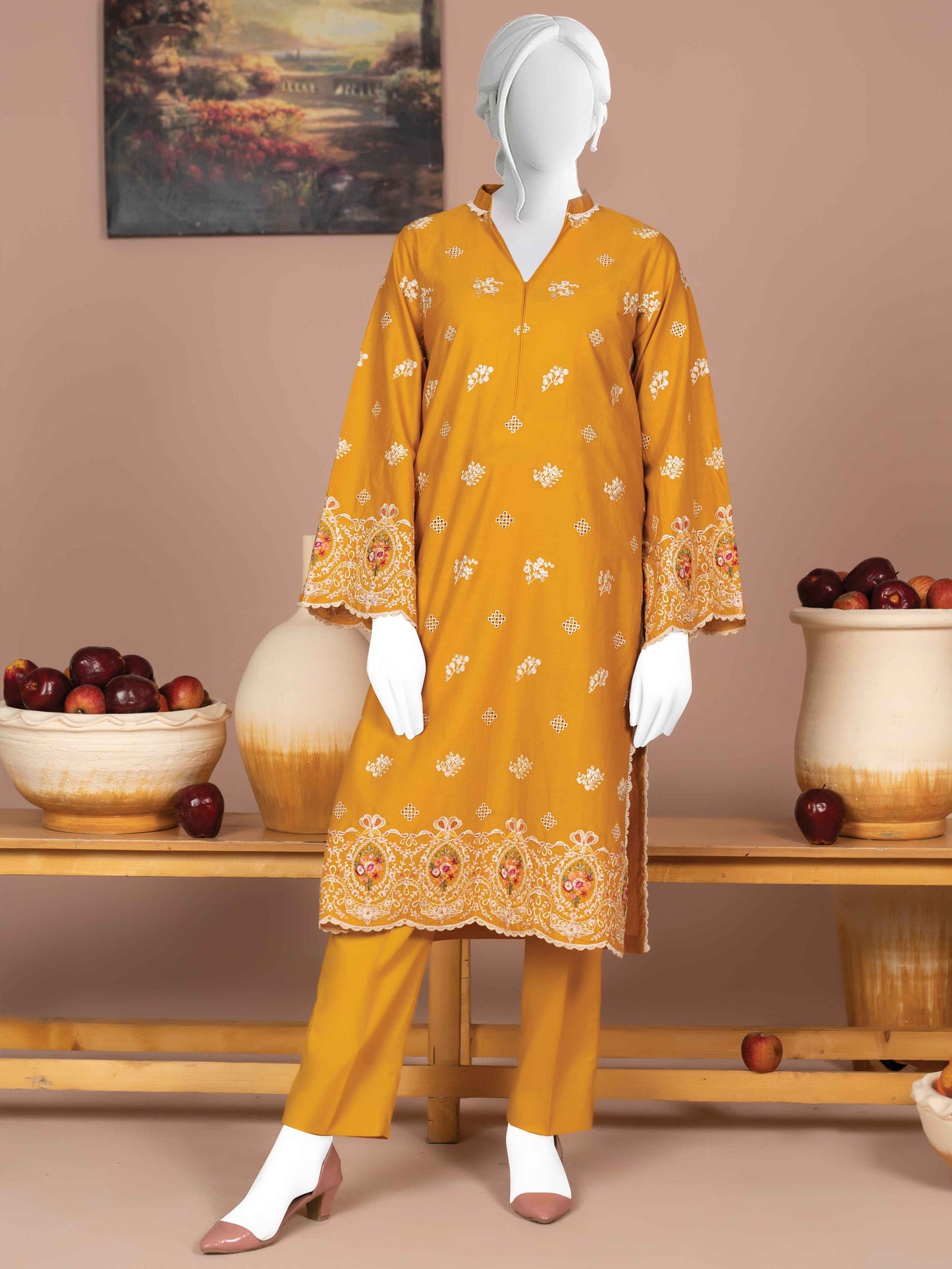 Embroidered Lawn 2PC Stitched