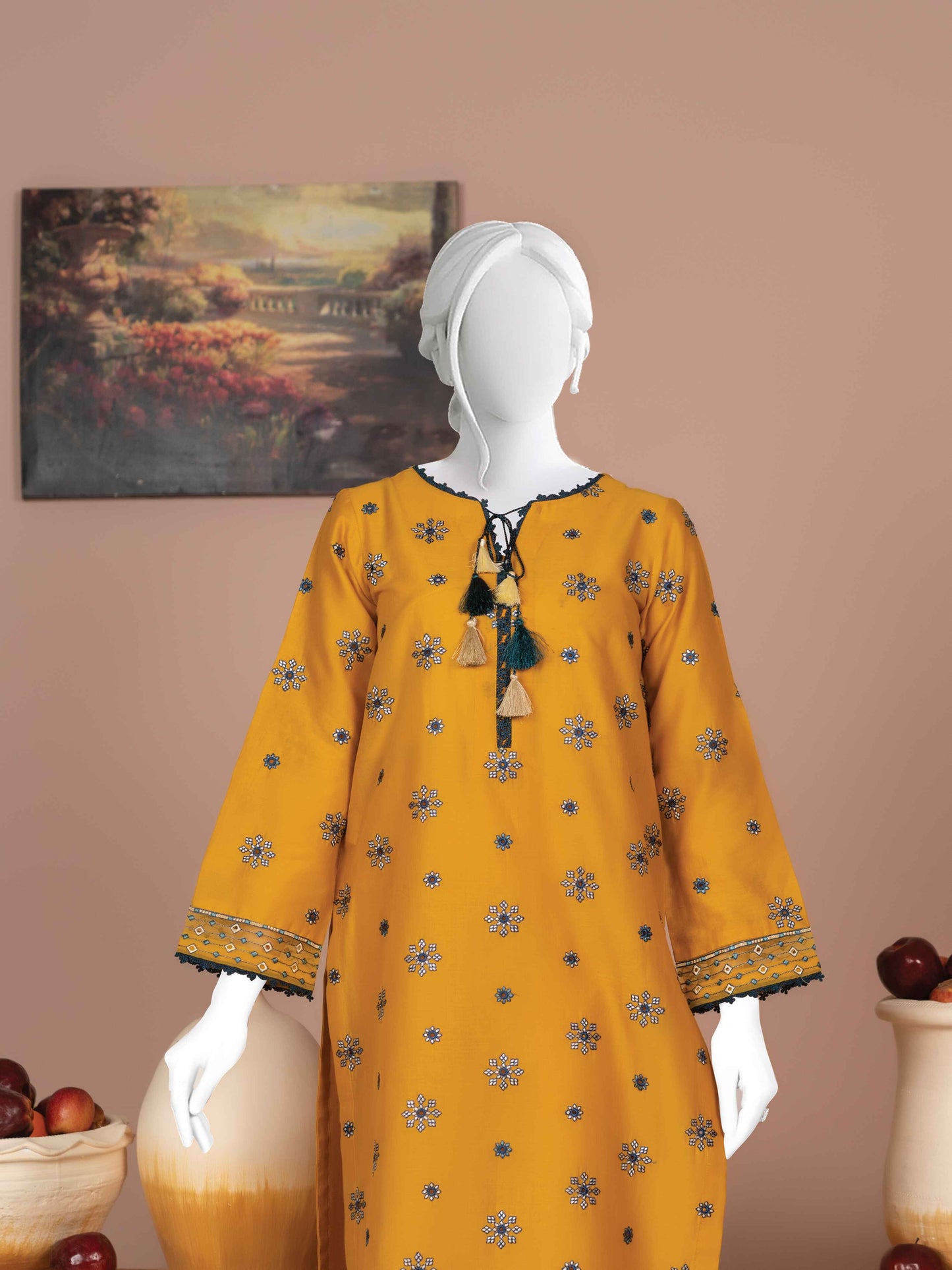 Embroidered Lawn 2PC Stitched