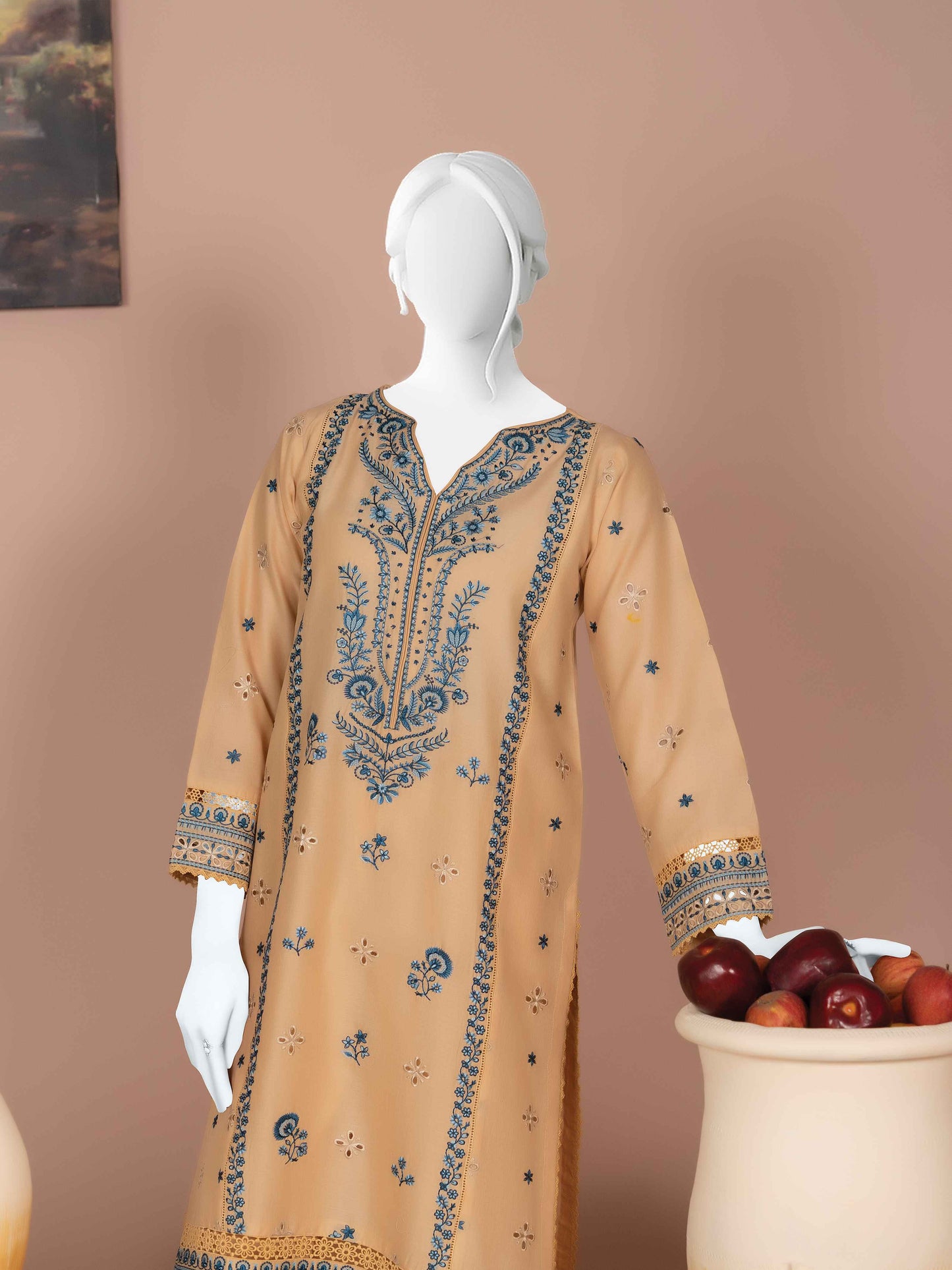 Embroidered Lawn 2PC Stitched