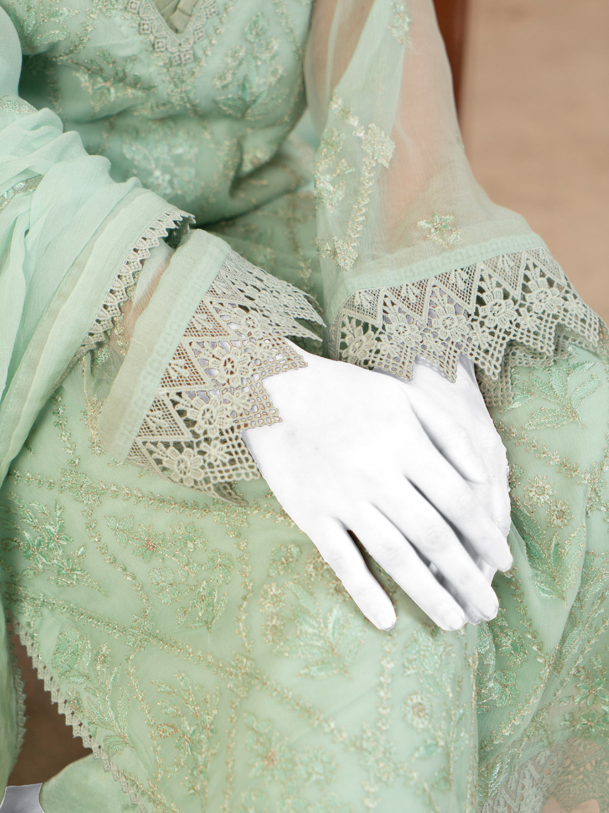 Embroidered Chiffon