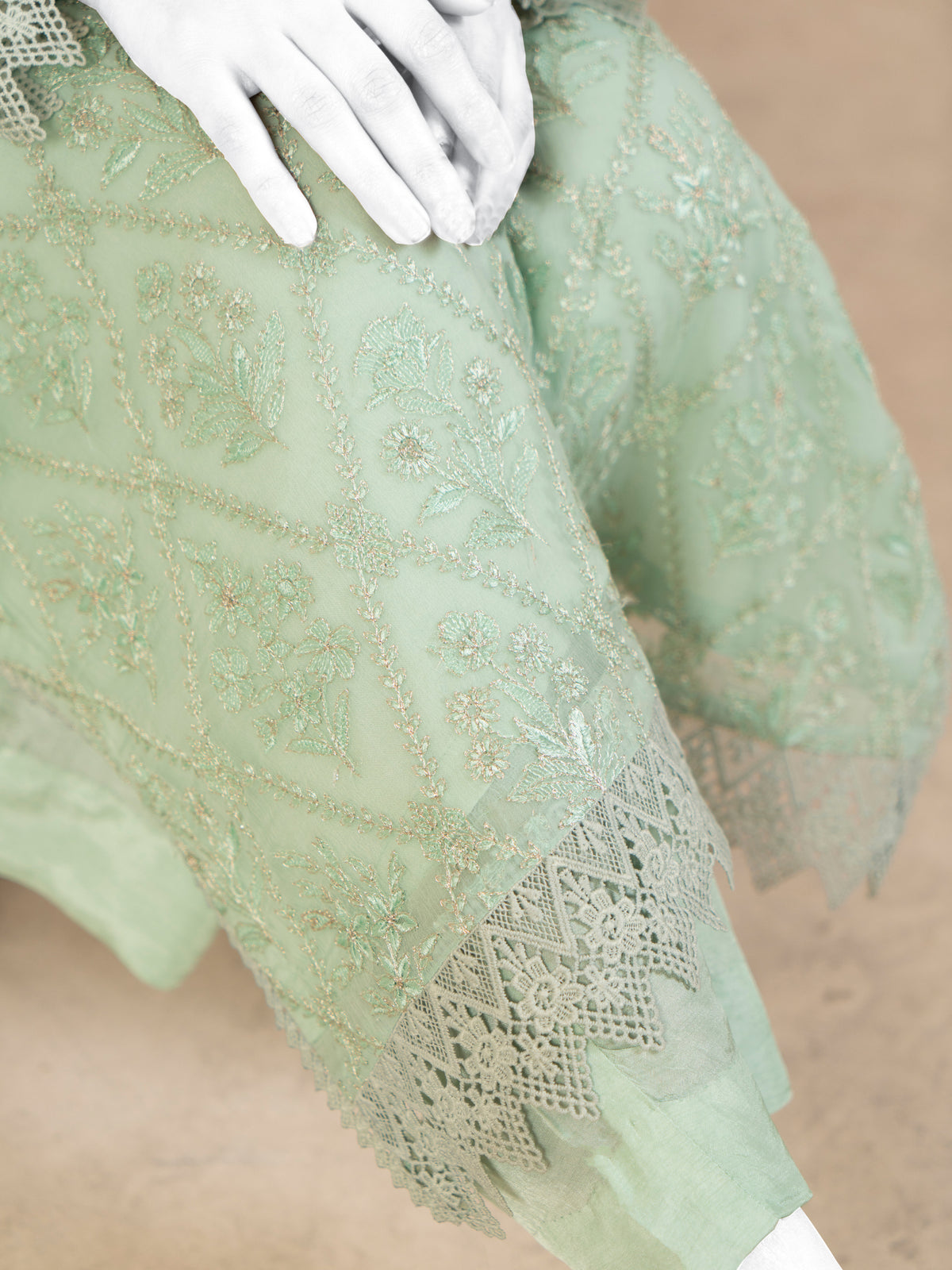 Embroidered Chiffon
