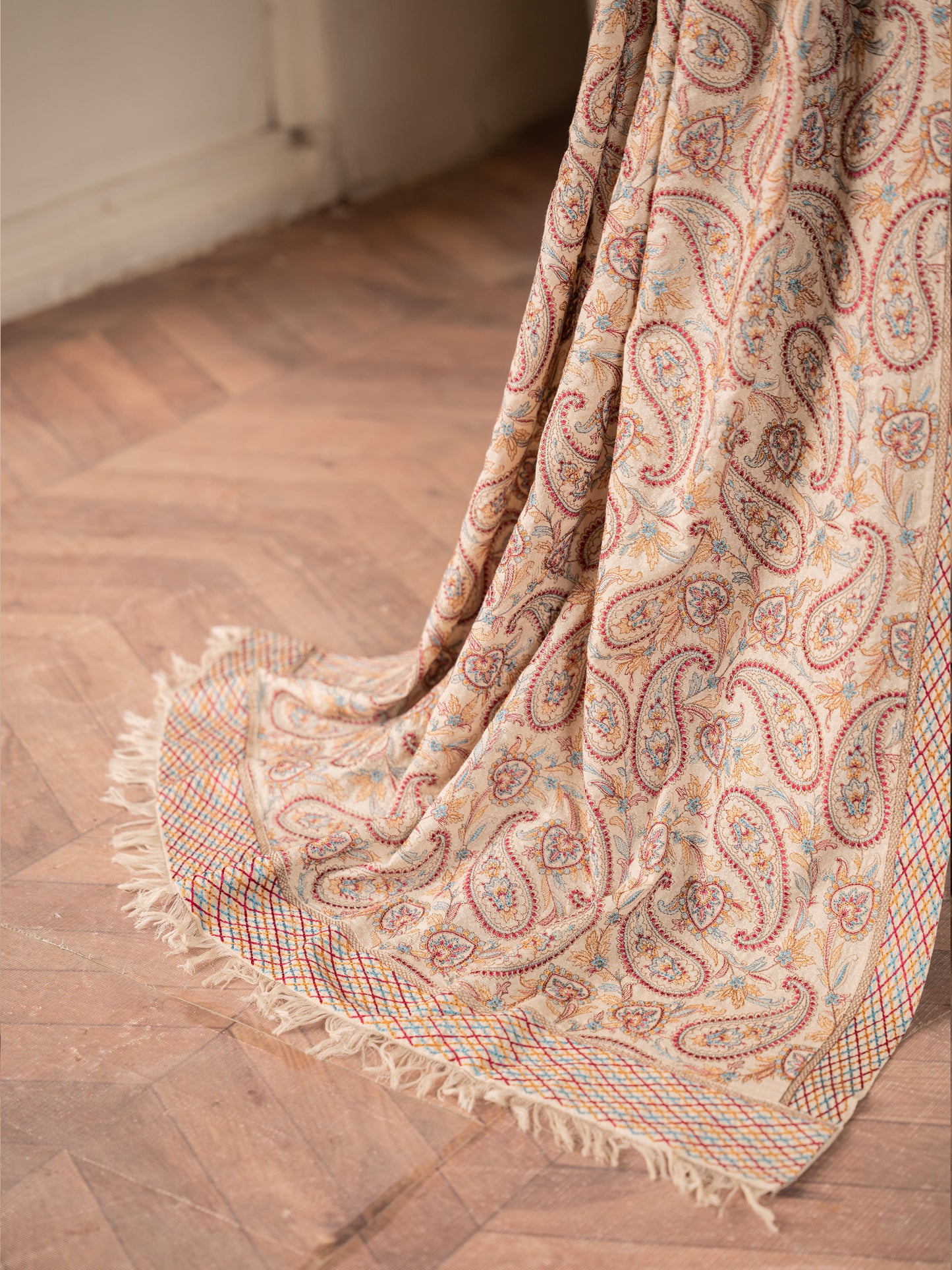 Embroidered Karandi