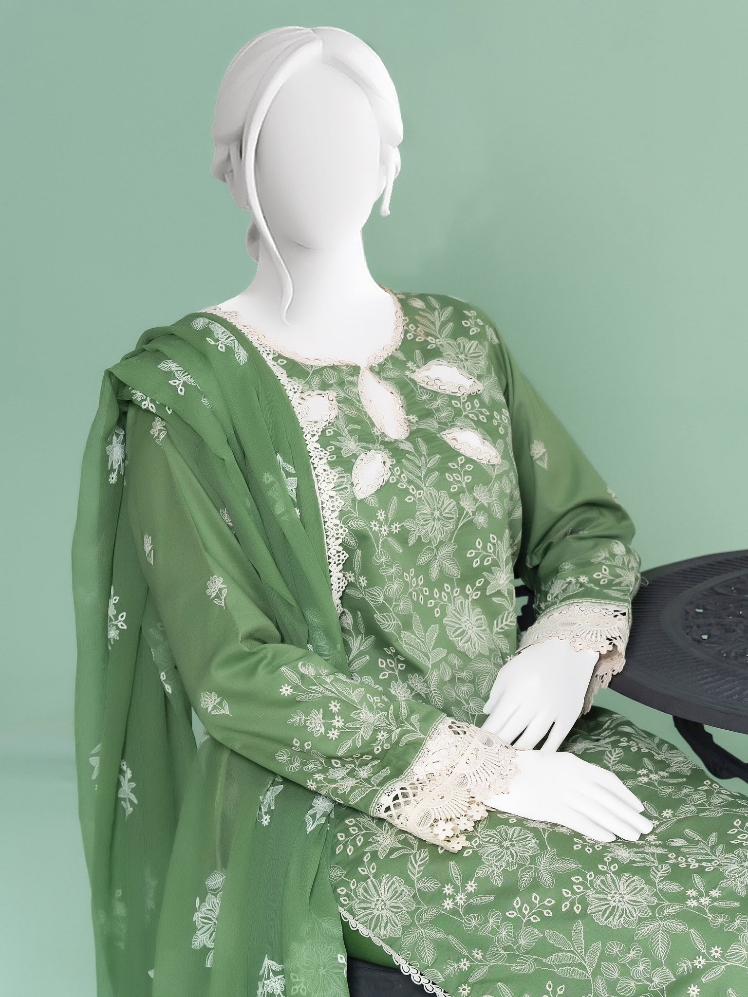 Embroidered Lawn