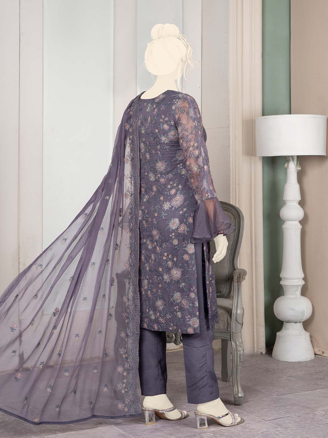Embroidered Chiffon