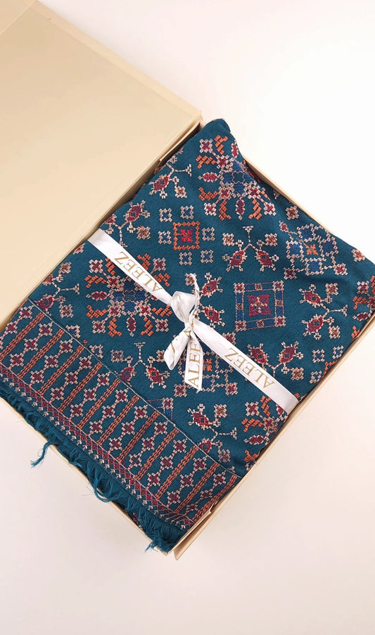 Embroidered Karandi