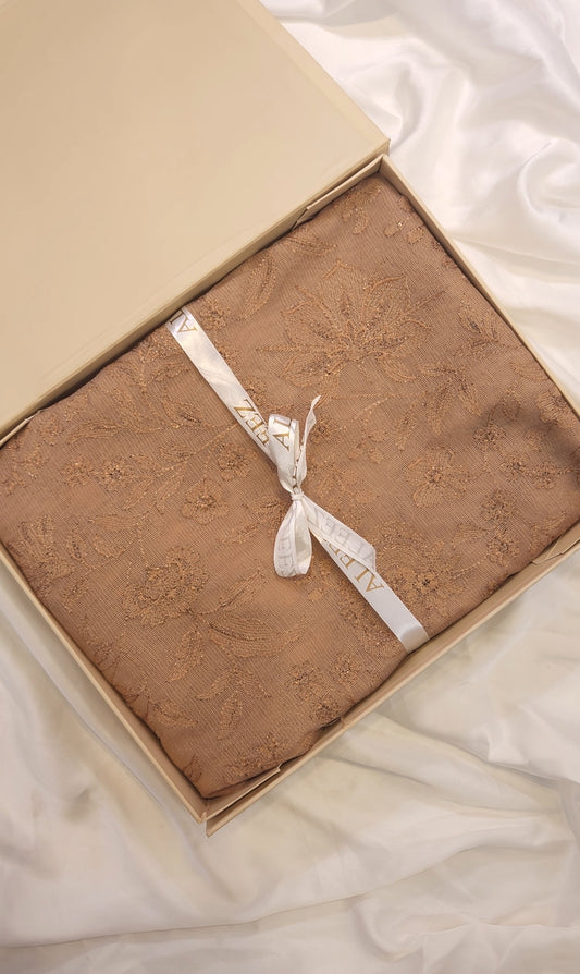 Embroidered Cotton Net