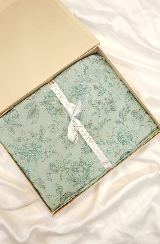 Embroidered Silk