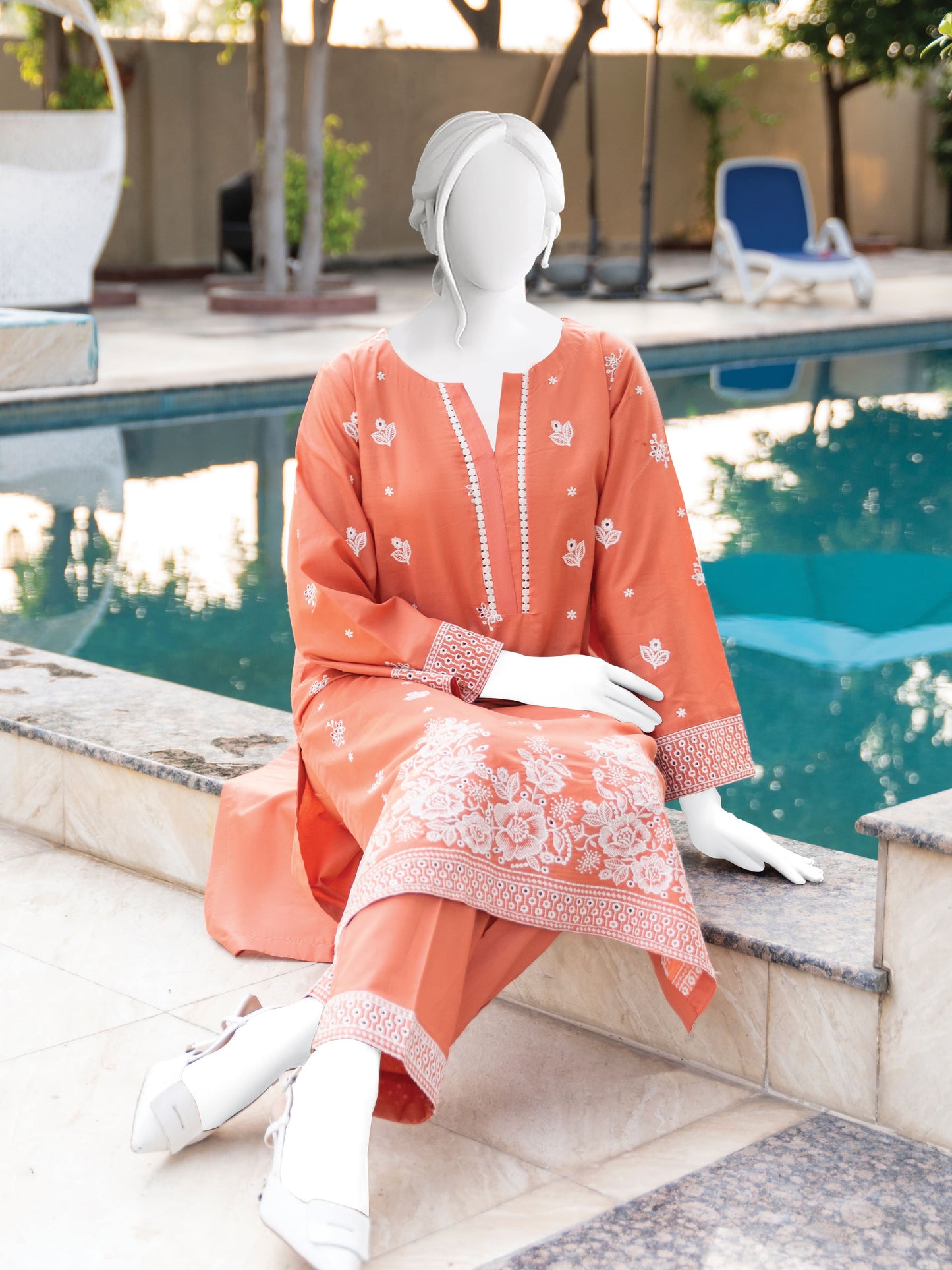 Embroidered Lawn 2PC Stitched