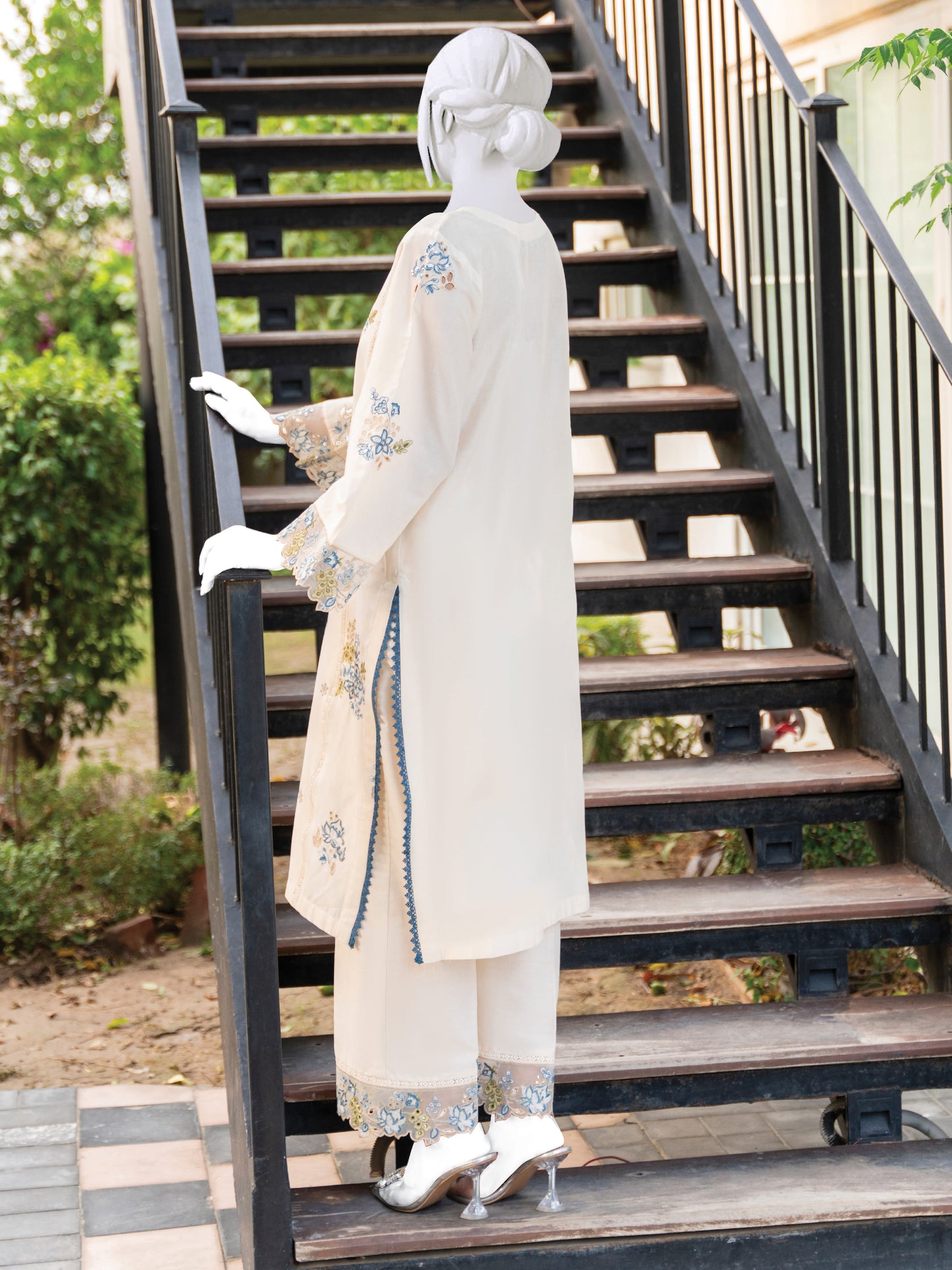 Embroidered Lawn 2PC Stitched